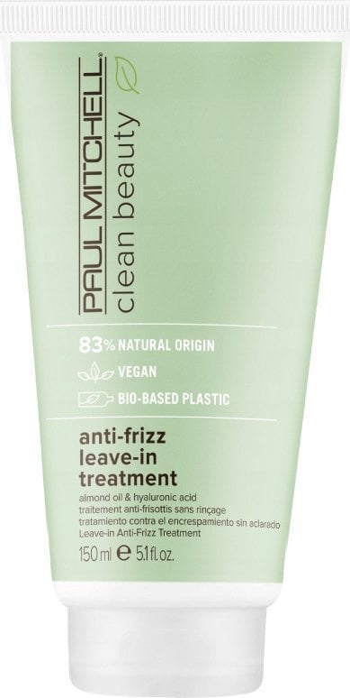 PAUL MITCHELL Paul Mitchell, Clean Beauty Anti-Frizz, Vegan, Hair Leave-In Cream Treatment, Anti-Frizz, 150 ml For Women