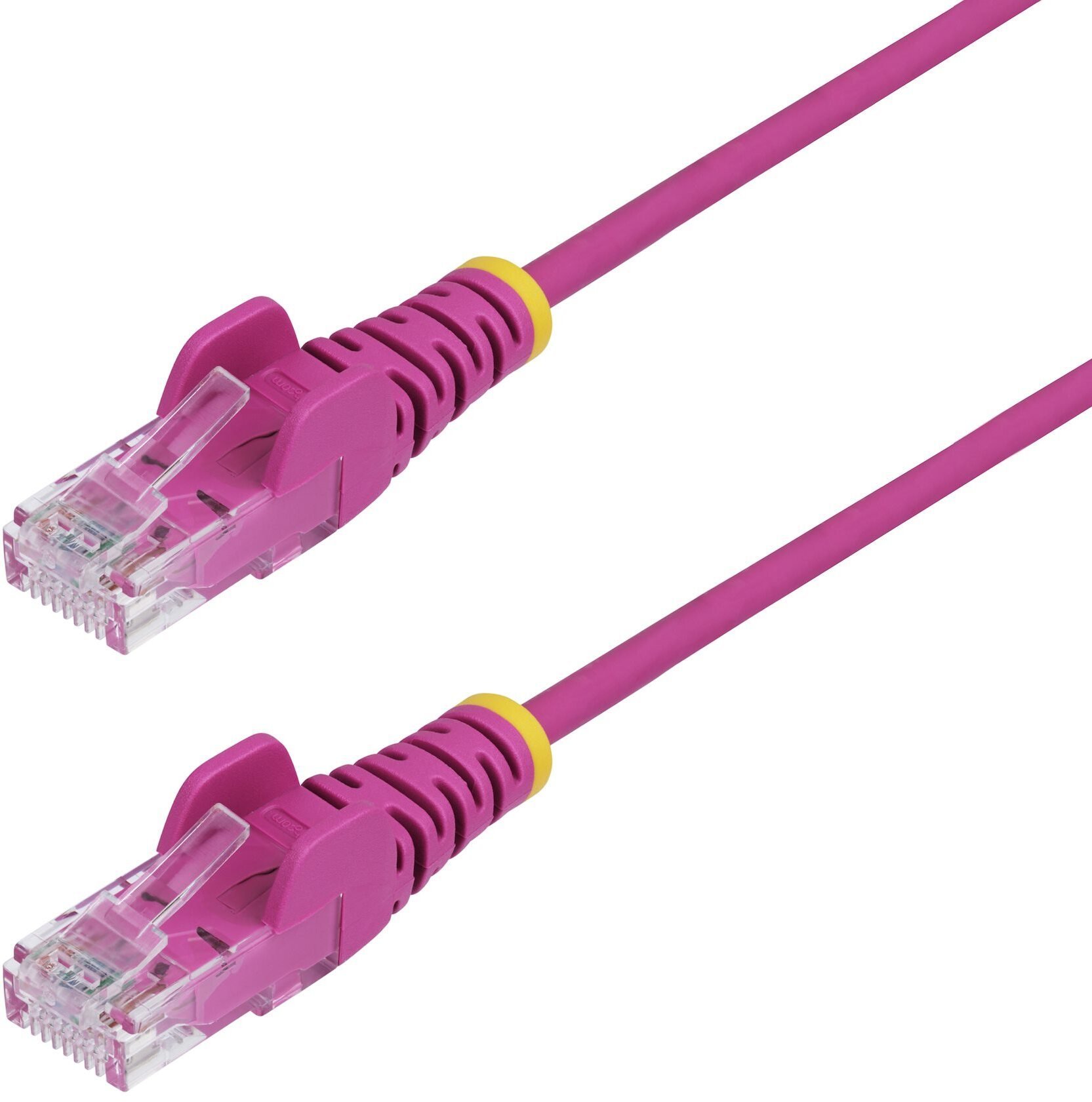 50CM PINK SLIM CAT6 CABLE