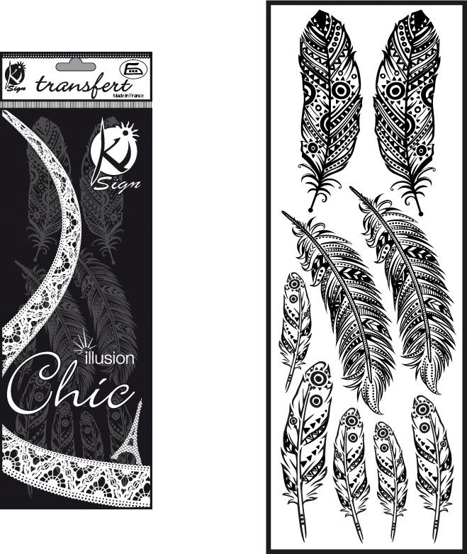 Ki-Sign Naprasow. welwetowa Czarna Pióra 3