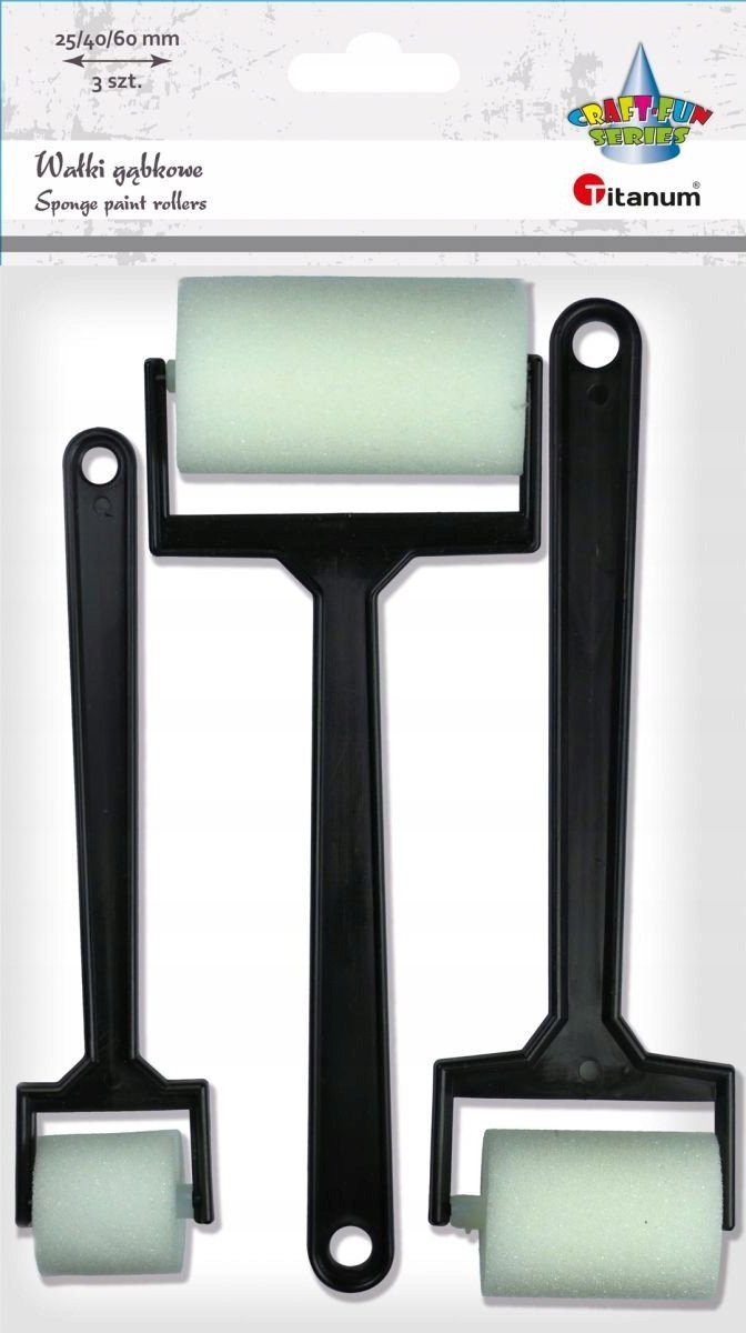 Teka Wałki g±bkowe gładkie 3szt.