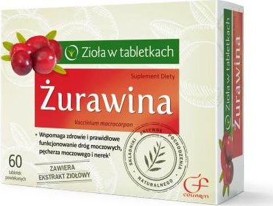Colfarm Żurawina tabl.powl. 0,35 g 60 tabl.