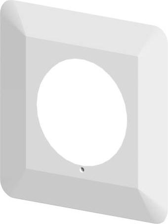 Elektro-Plast SENTIA Osłona ściany pojedyncza srebrna tworzywo pozioma 2100-06 - 2100-06