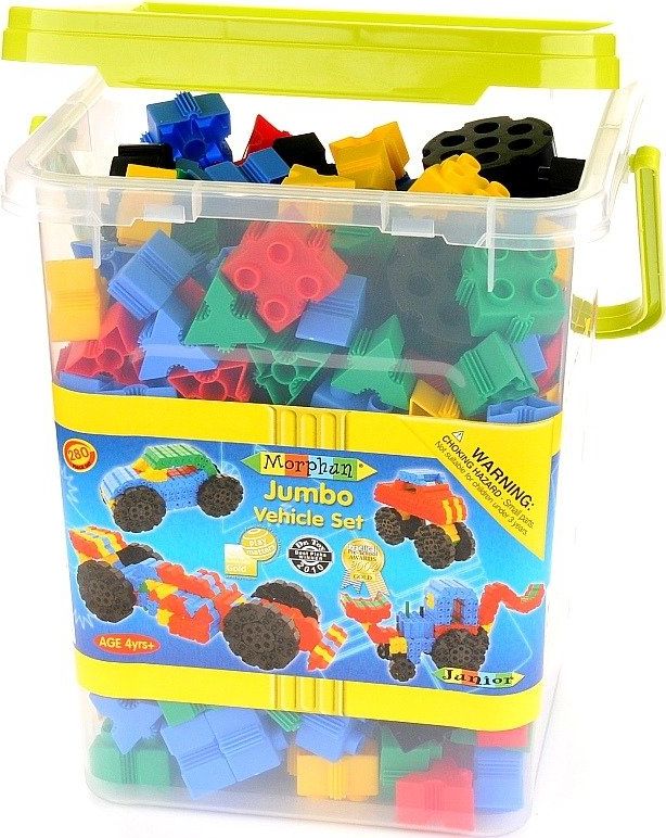 Morphun Pojazdy 280 el. - Klocki konstrukcyjne