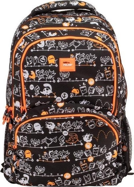 Plecak duży Tandem czarny MILAN