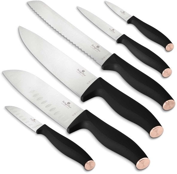 Berlinger Haus Zestaw 6 Noży Berlinger Haus Bh-2949 Black Rose