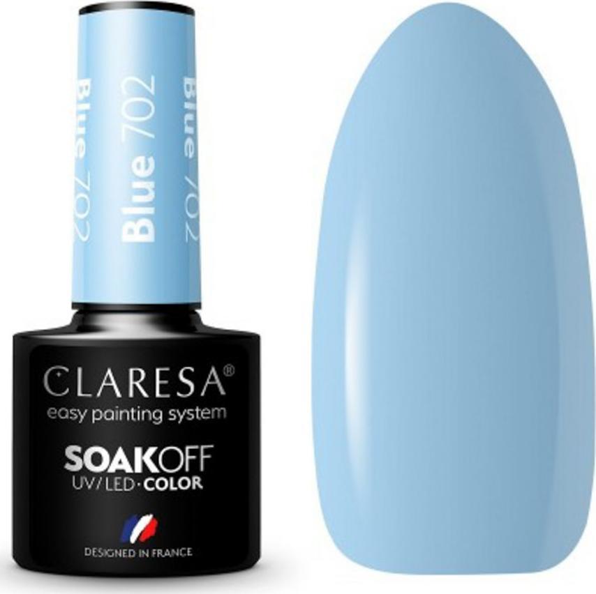 Claresa CLARESA Lakier hybrydowy BLUE 702 -5g