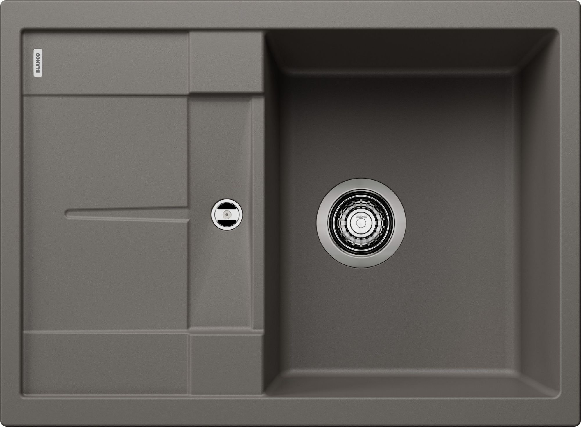 Zlewozmywak Blanco Zlewozmywak METRA 45 S Compact Silgranit wulkaniczny szary odwracalny