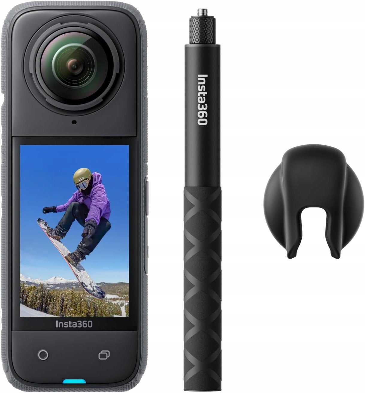 Kamera Insta360 X4 Ski Bundle czarna