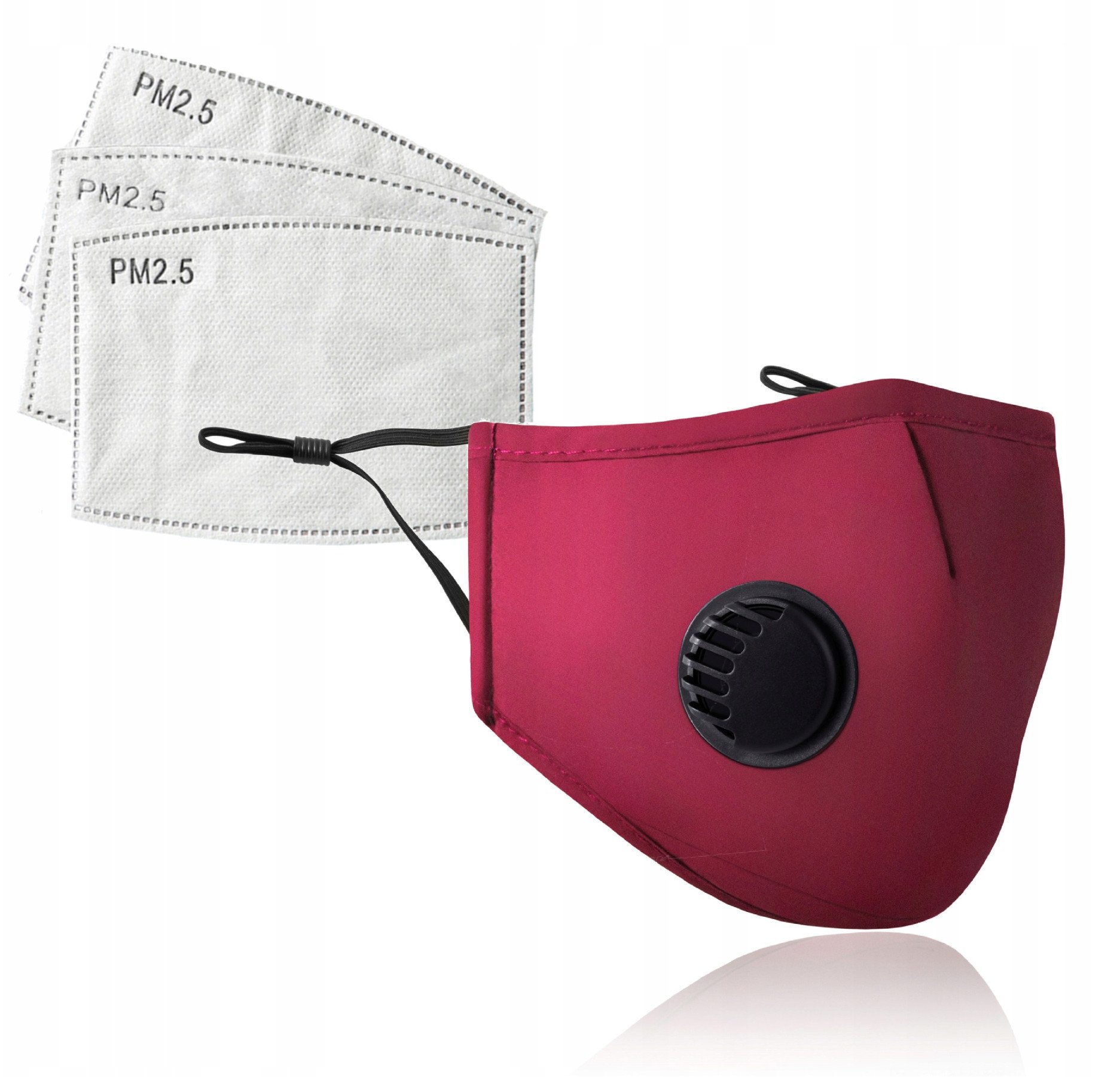 KOMPLET BORDOWA Maska+ 3x FILTR PM 2.5