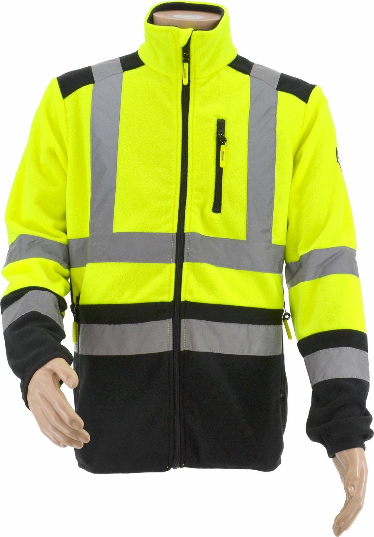 AWTools AWTOOLS BLUZA POLAROWA T3/ ODBLASKOWA ŻÓŁTA/ XXXL