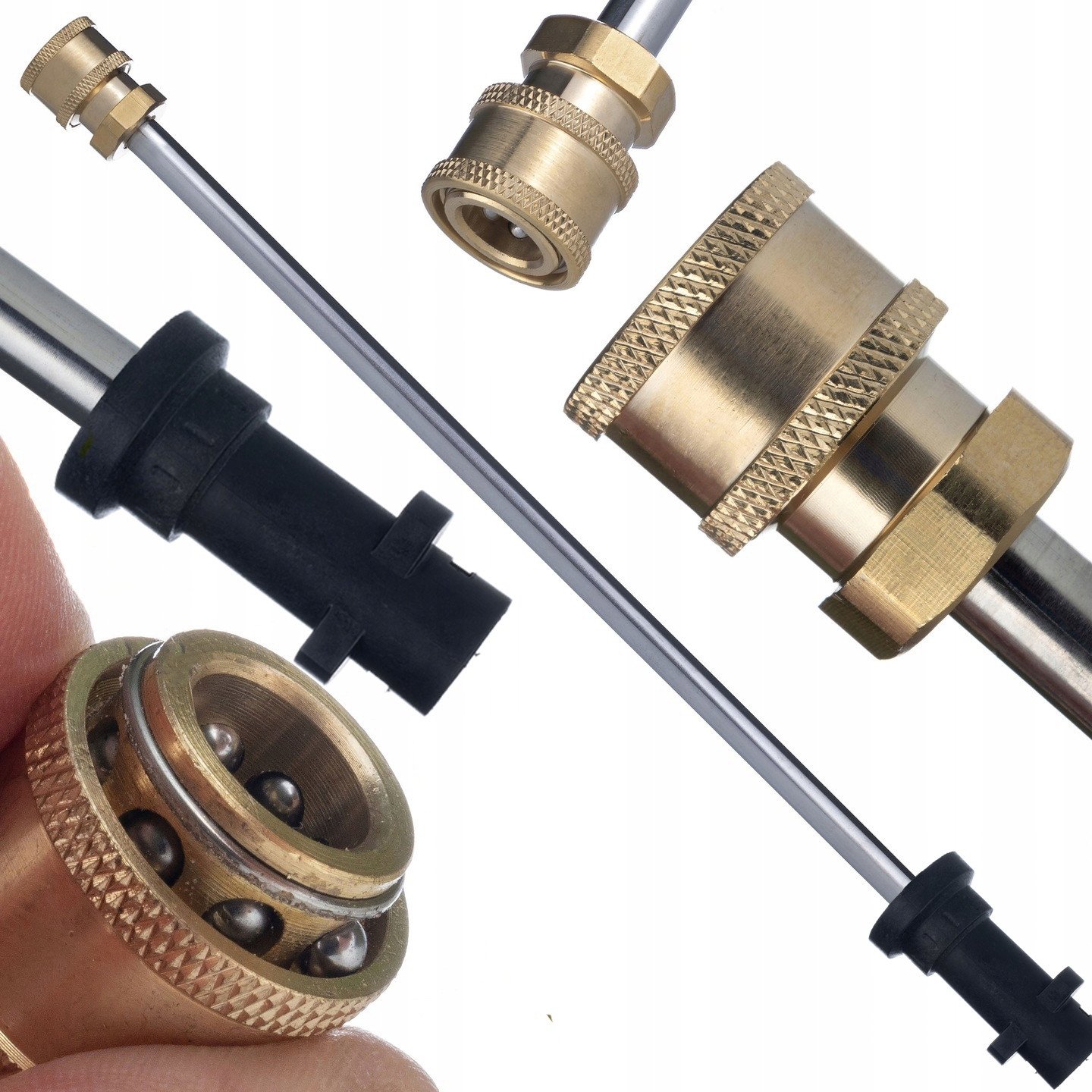 LANCA PROSTA PRZEDŁUŻKA 58CM KARCHER K2 K3 K5 K7 BAYONET SZYBKOZŁĄCZKE 1/4