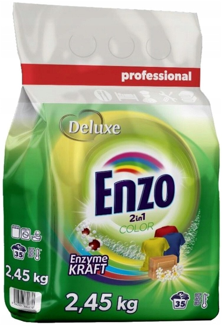 Deluxe Enzo Proszek do prania kolorowego 2.45kg
