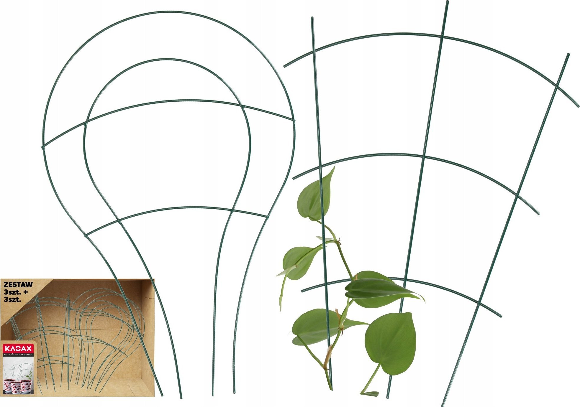 Kadax KADAX Podpora Na Kwiaty Rośliny Drabinka 6szt