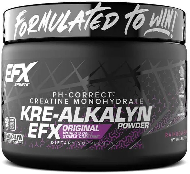 EFX Sports - Kreatyna, Kre-Alkalyn Powder, Rainbow Blast, Proszek 110g