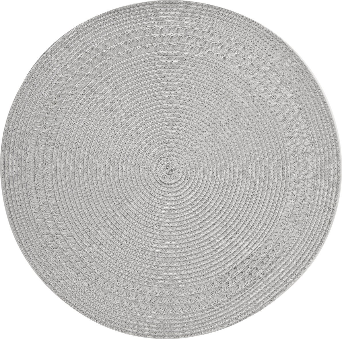 Ravi Mata dekoracyjna ROUND szara RAVI