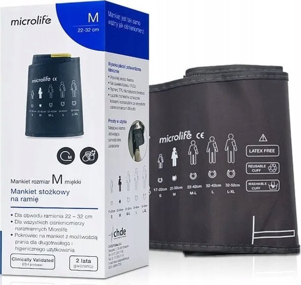 Microlife Mankiet do ciśnieniomierza Stożkowy M 22-32