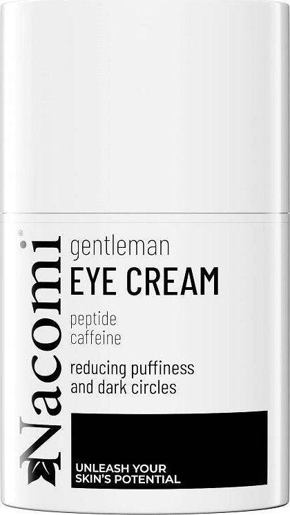 Nacomi Nacomi Gentleman rozświetlający krem pod oczy niwelujący worki i cienie z peptydami i kofeiną 30ml