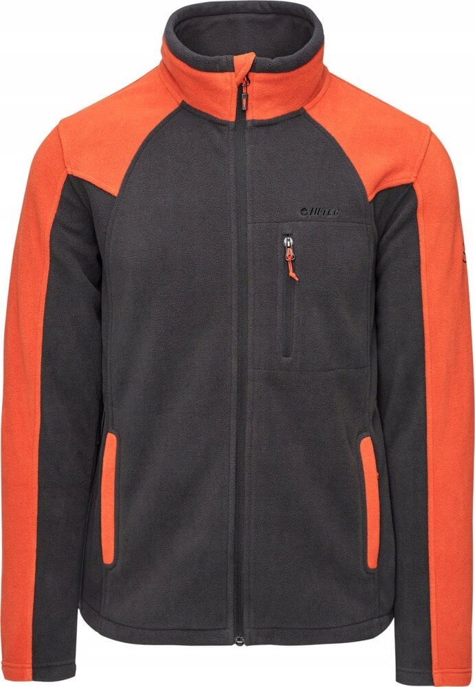 Męski polar ciepły 280g/m2 bluza polarowa Hi-Tec Monar rozmiar XXXL