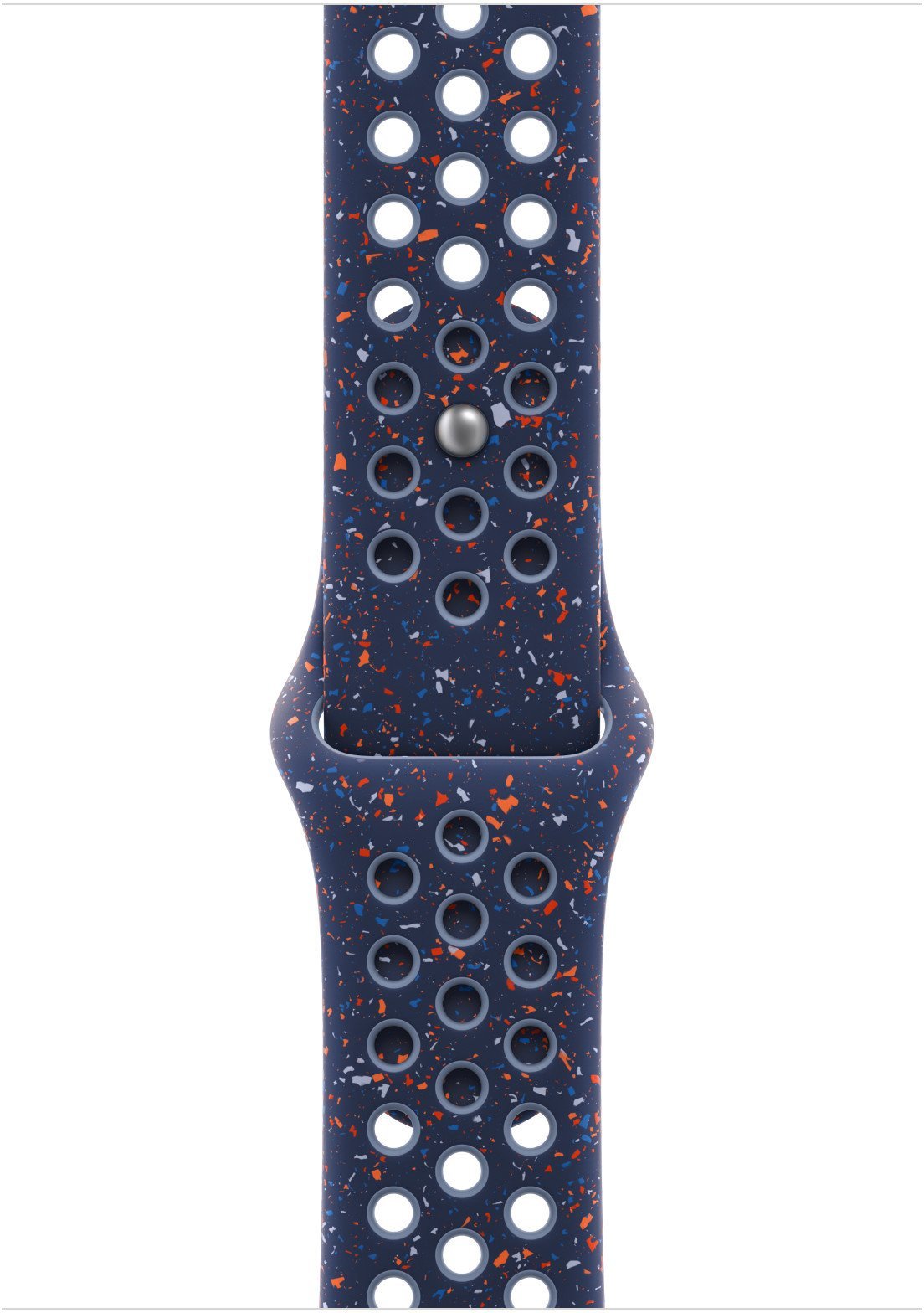 Apple Nike Sport Band 46 mm M/L zila - Siksnina pulkstenim Sport Band MGCA4ZM/A (195950648225)