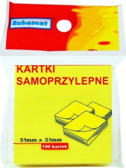 Post-it Karteczki samoprzylepne 51x51mm 100szt