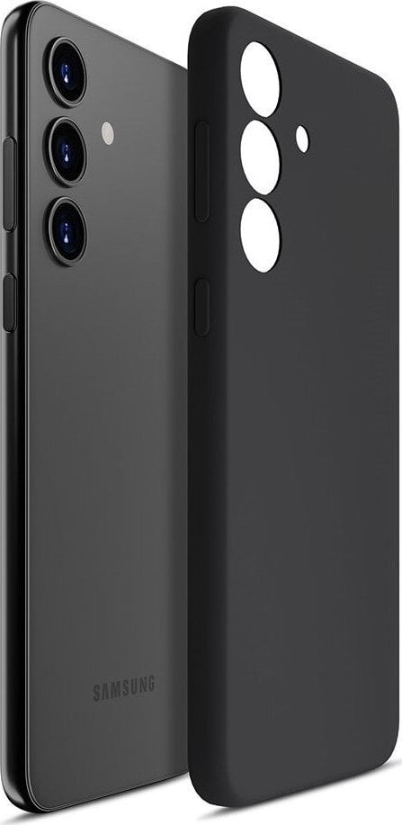 3MK Etui Hardy Silicone MagCase Black do Samsung Galaxy S24+