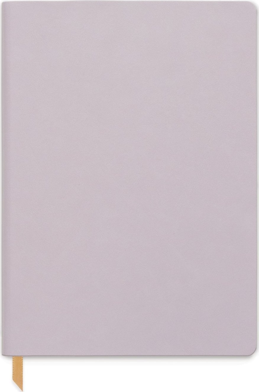 Designworks Ink Notatnik 192 strony 'Vegan Suede Dusty Lilac' | DESIGNWORKS INK