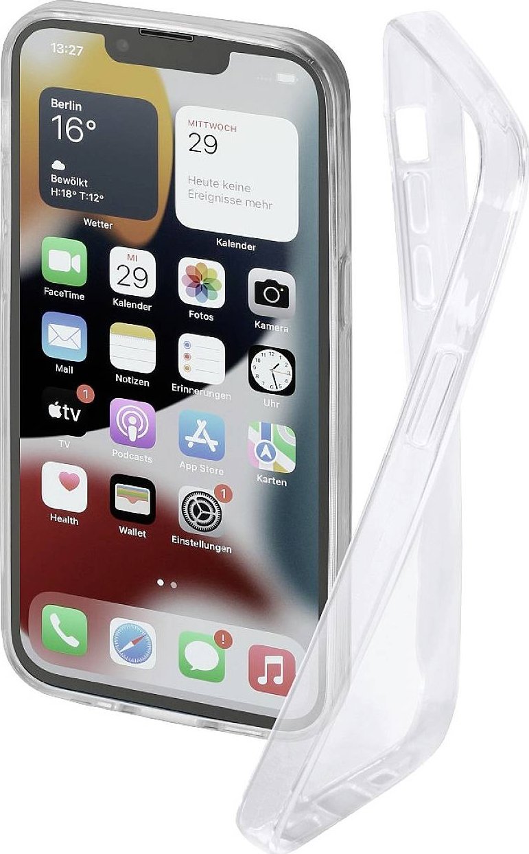 Hama Etui Crystal Clear iPhone 14 Plus