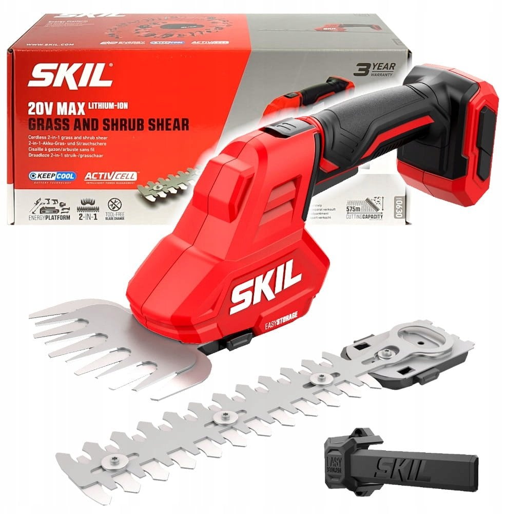 CORDL GRASS SHRUB SHEAR 0630CA 20V 2IN1