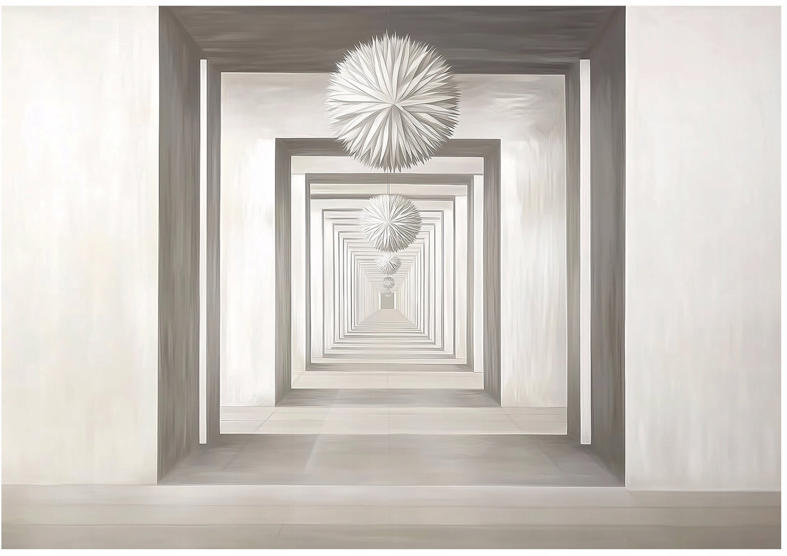 Fototapeta Abstrakcja 3D Iluzja Sypialnia Salon Tapeta Flizelina 350X250