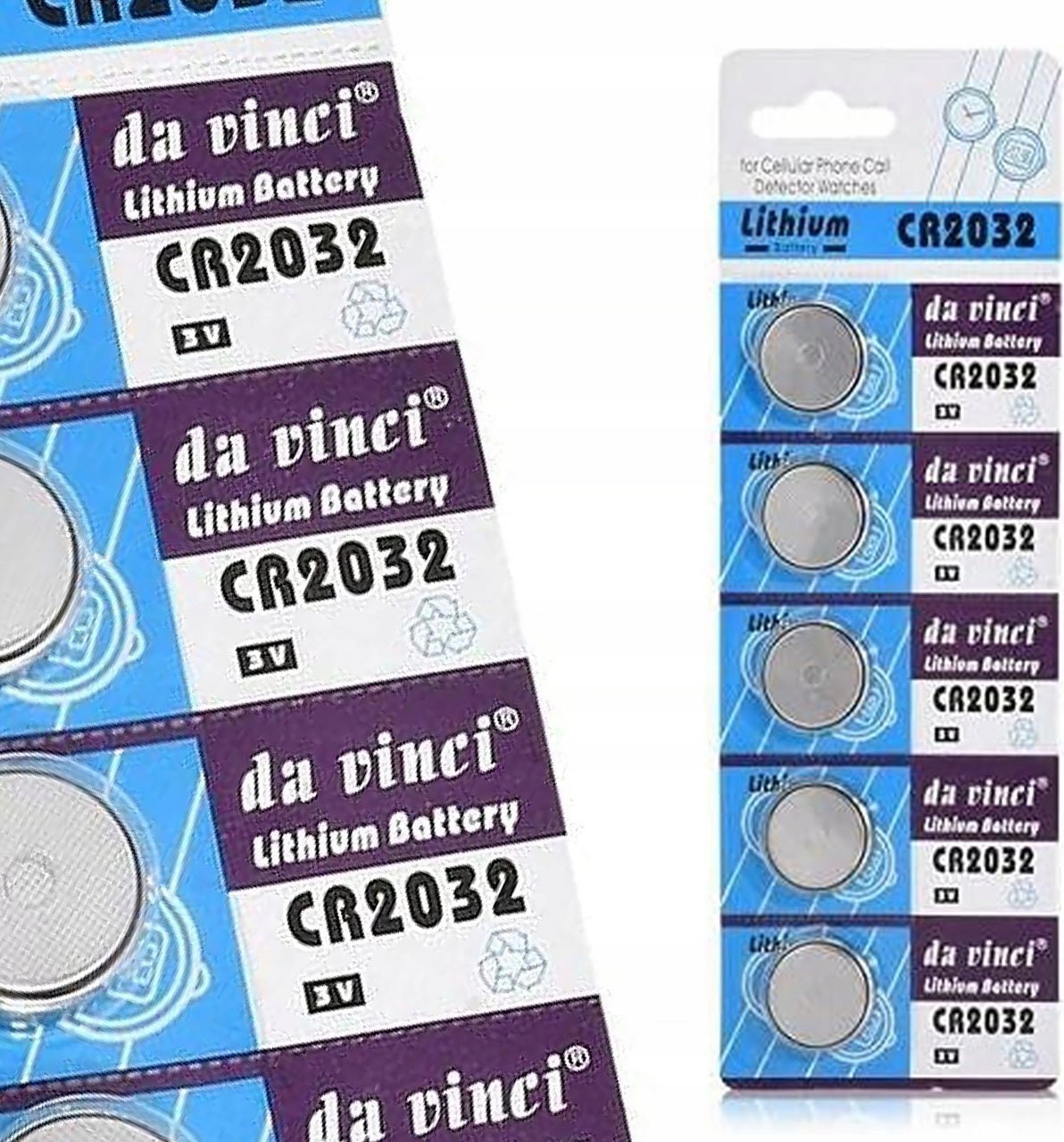 Rosfix ROSFIX ZESTAW 5 SZTUK BATERIA LITOWA CR2032 3V DŁUGA ŻYWOTNOŚĆ