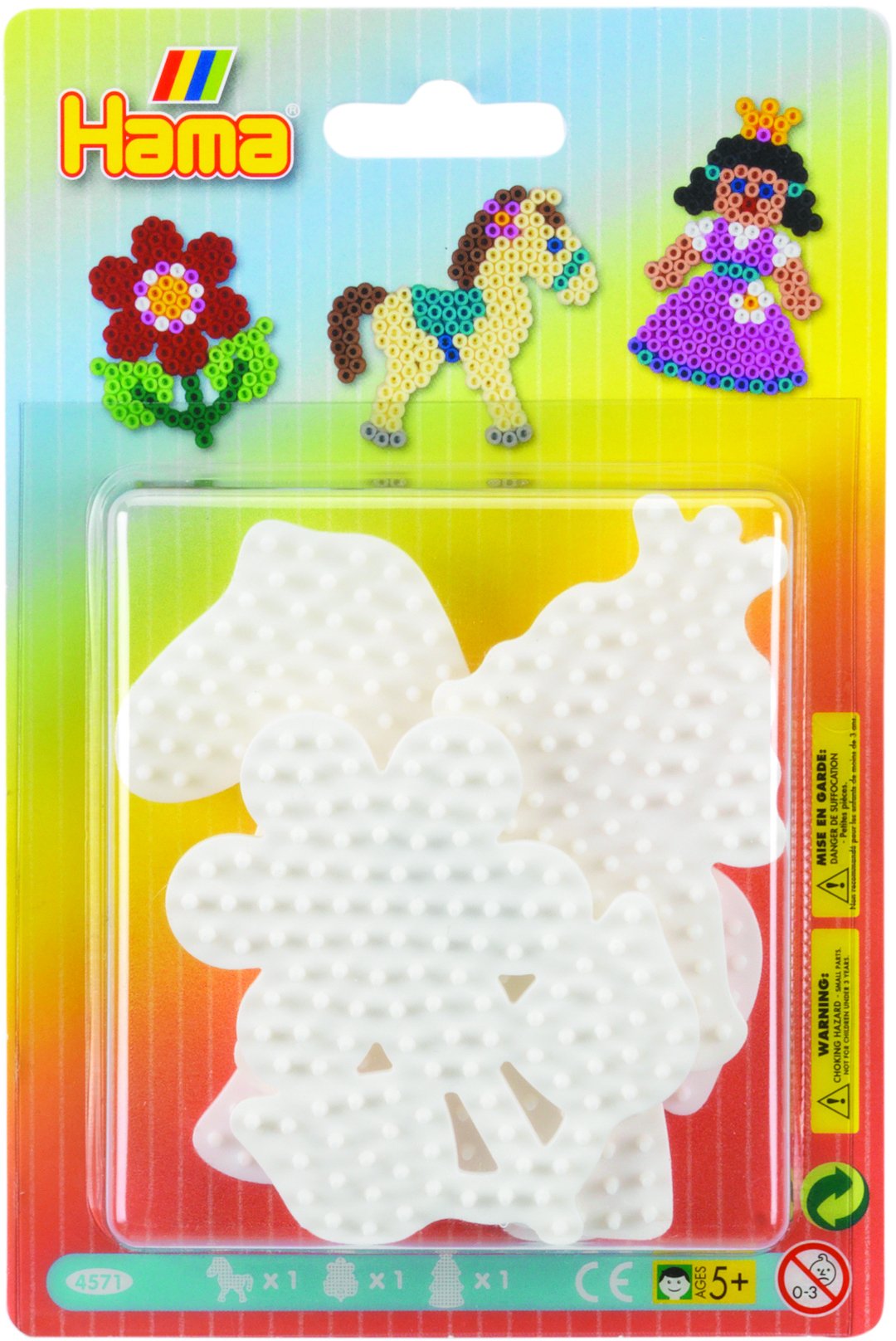 Hama Beads midi płytki do koralików w blisterze 321/327/328