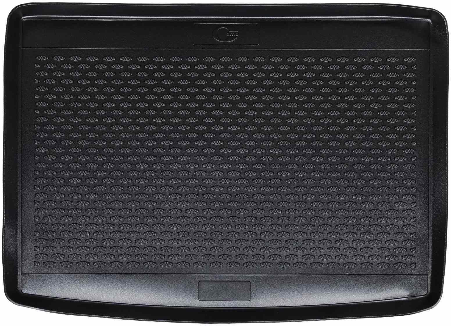 vidaXL Mata bagażnika Czarny odpowiedni dla VW GOLF SPORTSVAN TPE