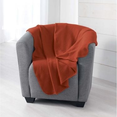 Douceur d`Interieur KOC PLED MILOU - MIEDZIANY 125x150