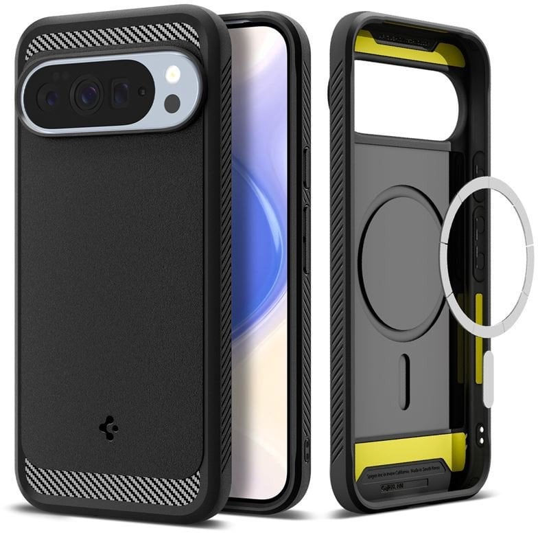 Spigen Etui Rugged Armor MAG MagSafe do Google Pixel 10 Pro XL czarny