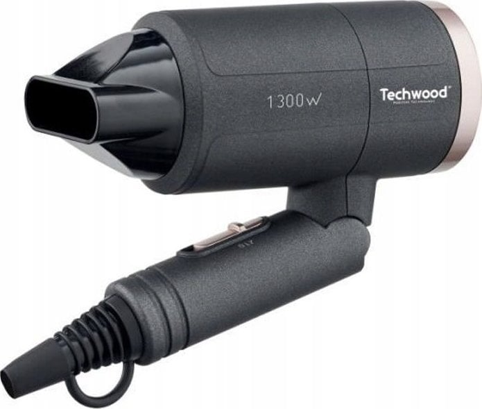 Techwood TSC-1296 suszarka do włosów 1300 W Czarny