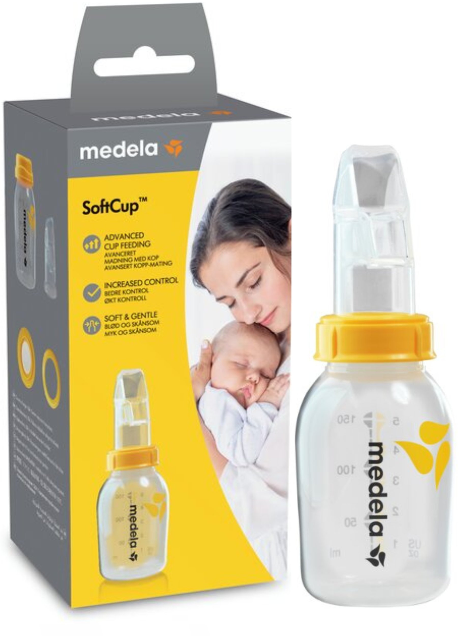 Medela Specjalistyczna butelka z silikonową łyżeczką do karmienia 80 ml