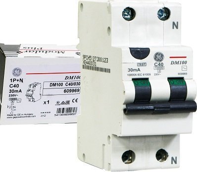 Genius Wyłącznik różnicowo-nadprądowy 2P 40A C 0,03A ACGE