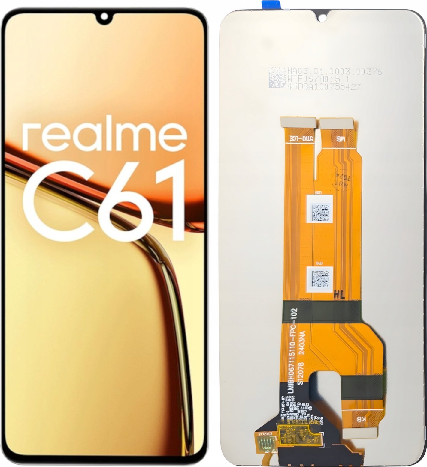 WYŚWIETLACZ EKRAN LCD DO REALME C61