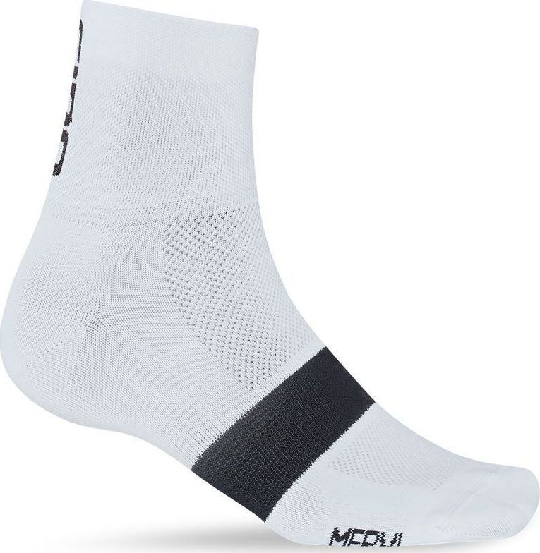 Giro Skarpety GIRO CLASSIC RACER white black roz. L (43-45)