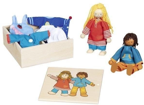 Figurki elastyczne Fynja i Fabio z garderobą 6szt