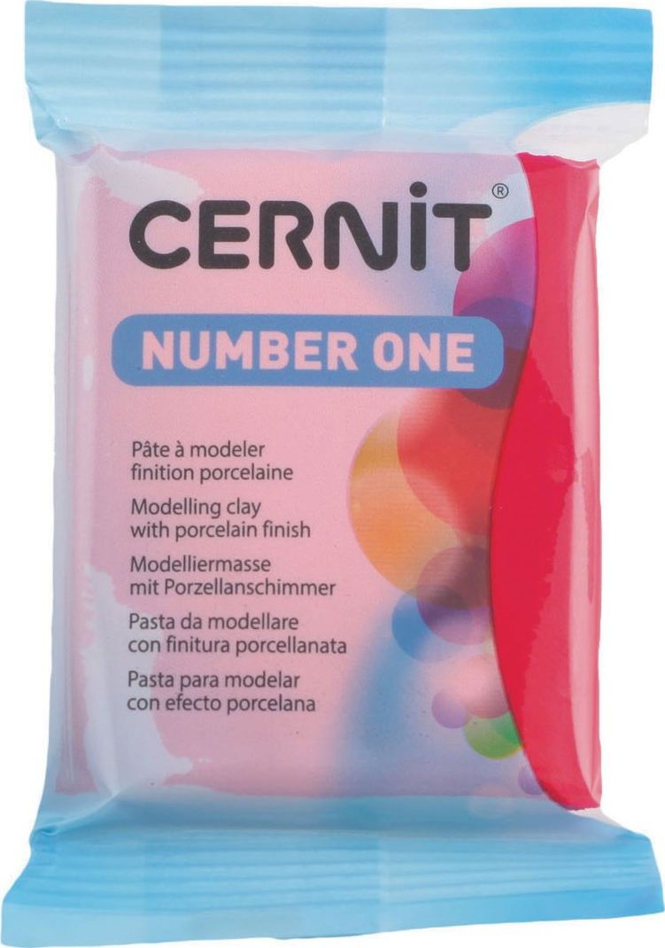 The Clay and Paint Factory Modelina Cernit Czerwona X-mas 56 g