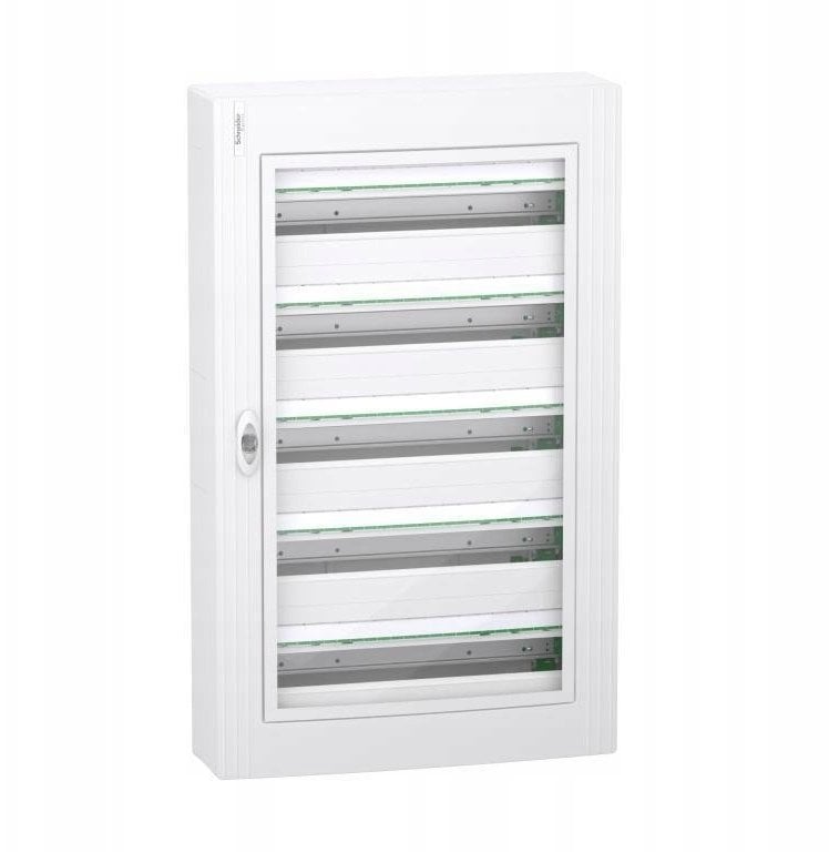 Rozdzielnica PrismaSeT XS 5x24 PSXS-5-24-NT-P natynkowa drzwi przezroczyste IP40 IK09 LVSXR524