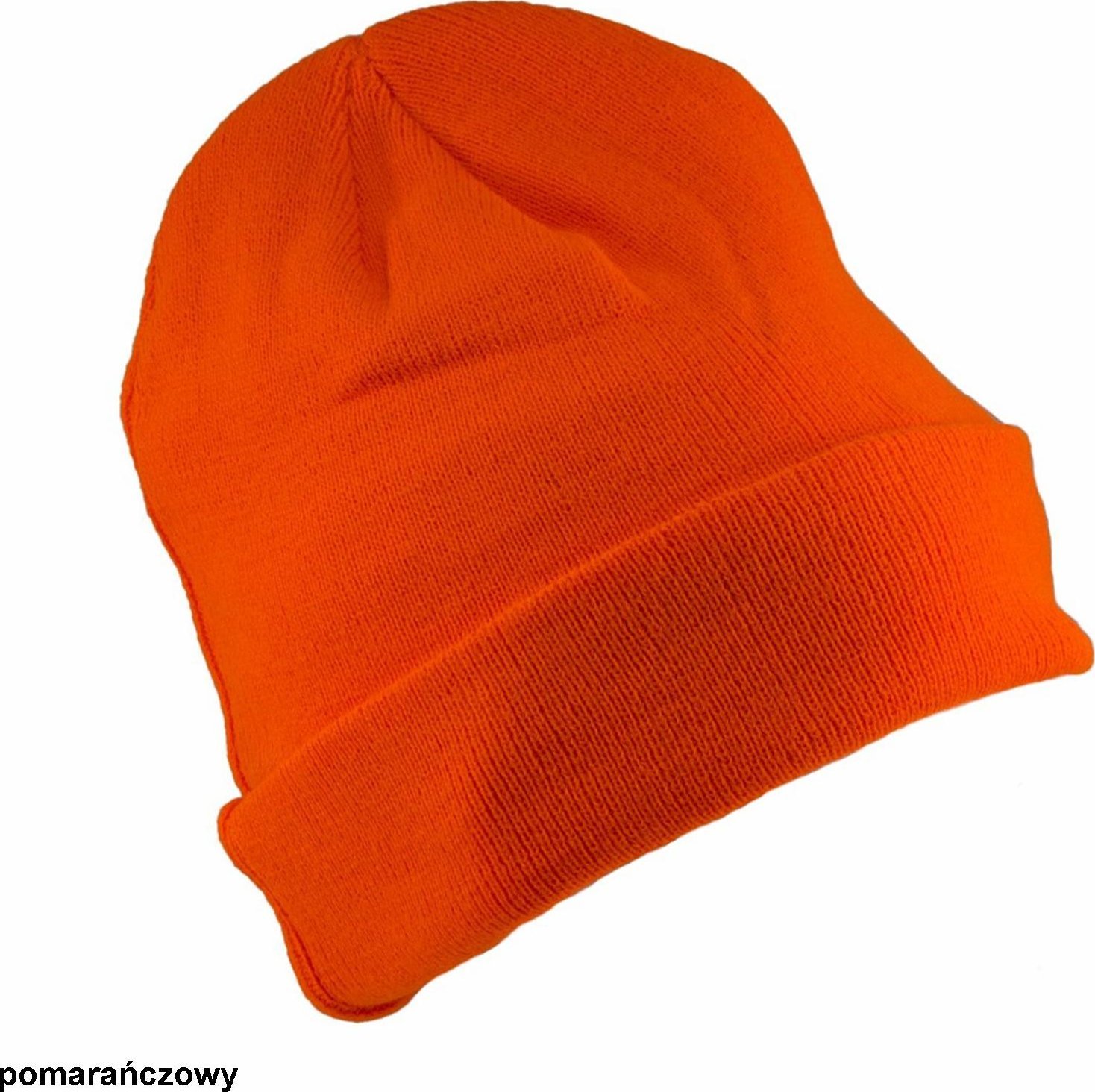 URGENT CZAPKA ZIMOWA 502 HV DZIANA - czapka ocieplana 100% ACRYLIC - żółty.