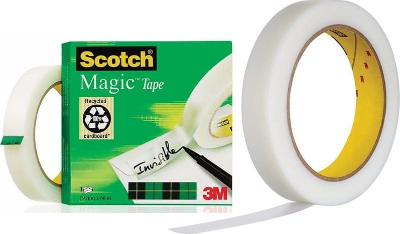 Scotch Taśma biurowa Scotch Magic 19mm/66m matowa