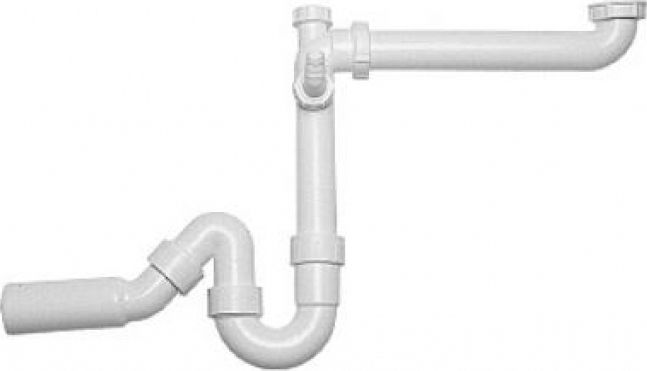 Syfon Blanco Syfon rurowy pojedynczy (119461)