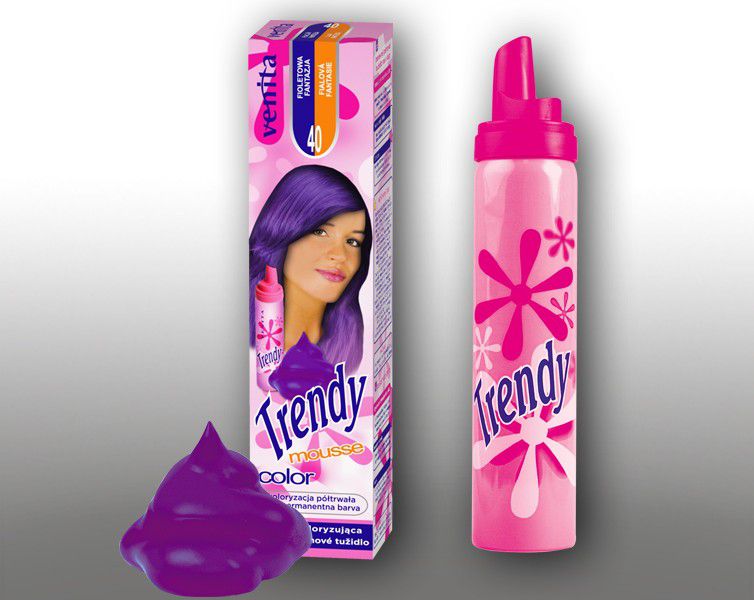 Venita Pianka koloryzująca Trendy Color 75ml 40 Fioletowa fantazja