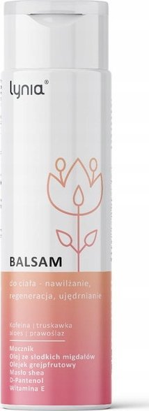 Lynia Balsam do ciała z kofeiną nawilżenie, regeneracja, ujędrnienie 200ml