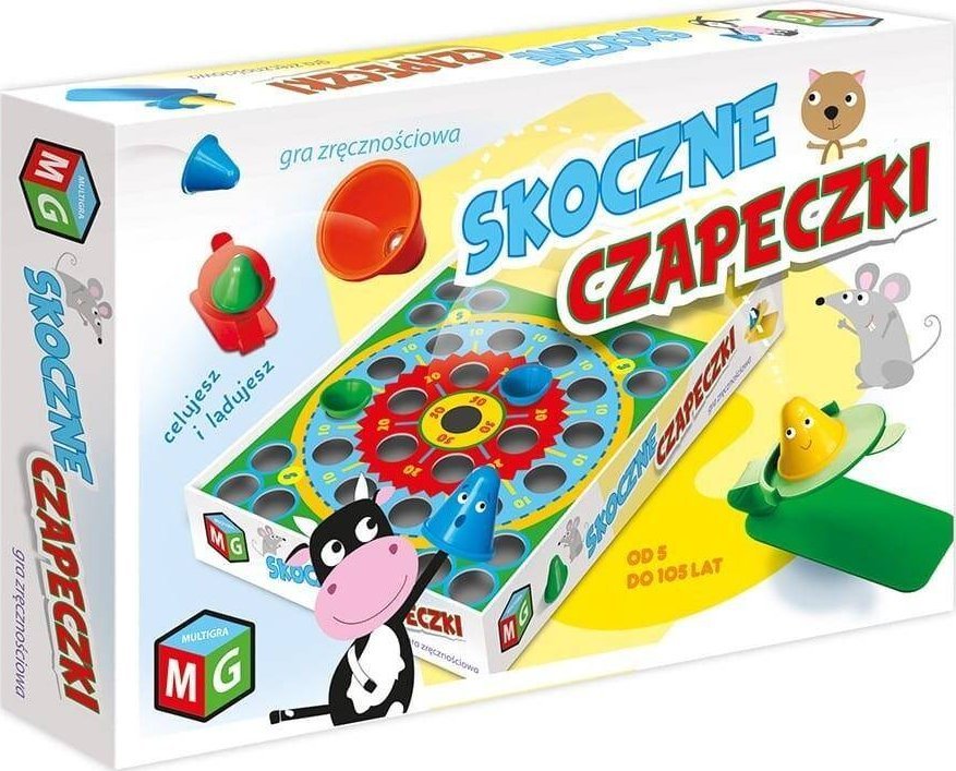 Multigra Gra zręcznościowa Skoczne czapeczki 05914