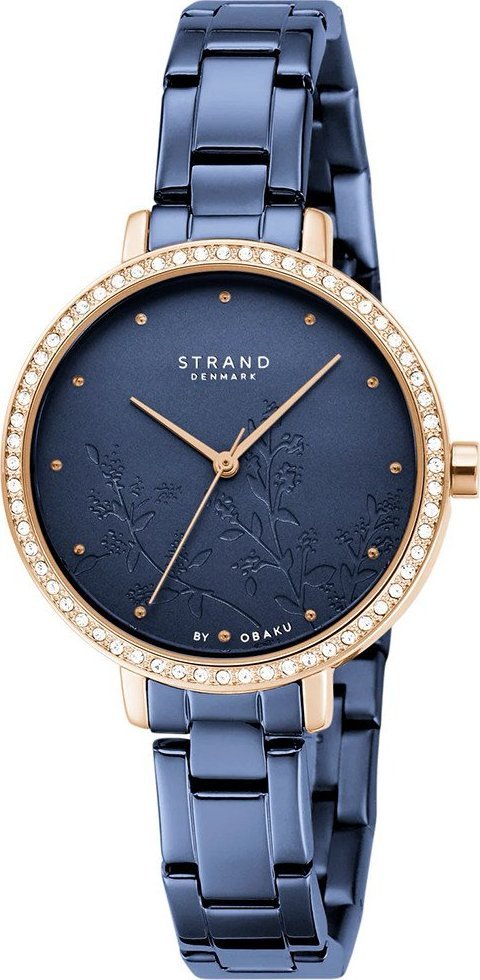 Zegarek Strand S712LXVLSL Granatowy zegarek Damski Strand