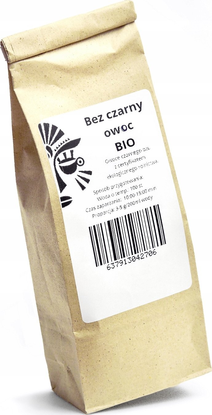 DANIVAL Bez czarny owoc BIO waga 100g